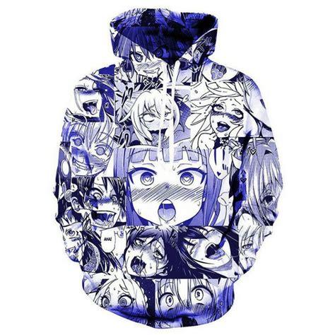 Ahegao 3D Unisex Hoodie 